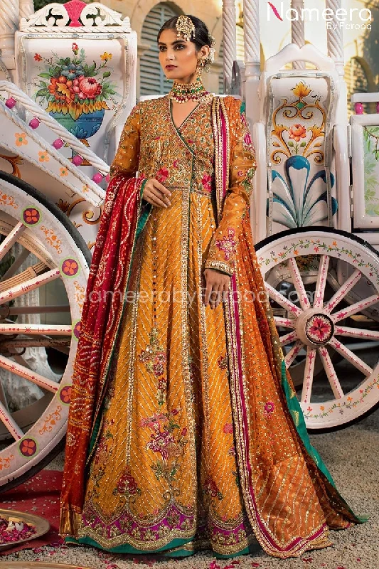 Latest Traditional Pakistani Dress for Wedding #BS133
