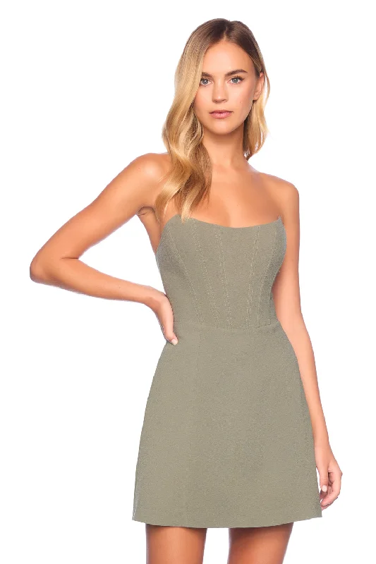 Pebble Strapless Corset Dress