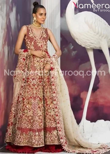 Embellished Pakistani Bridal Designers Dress #BN173