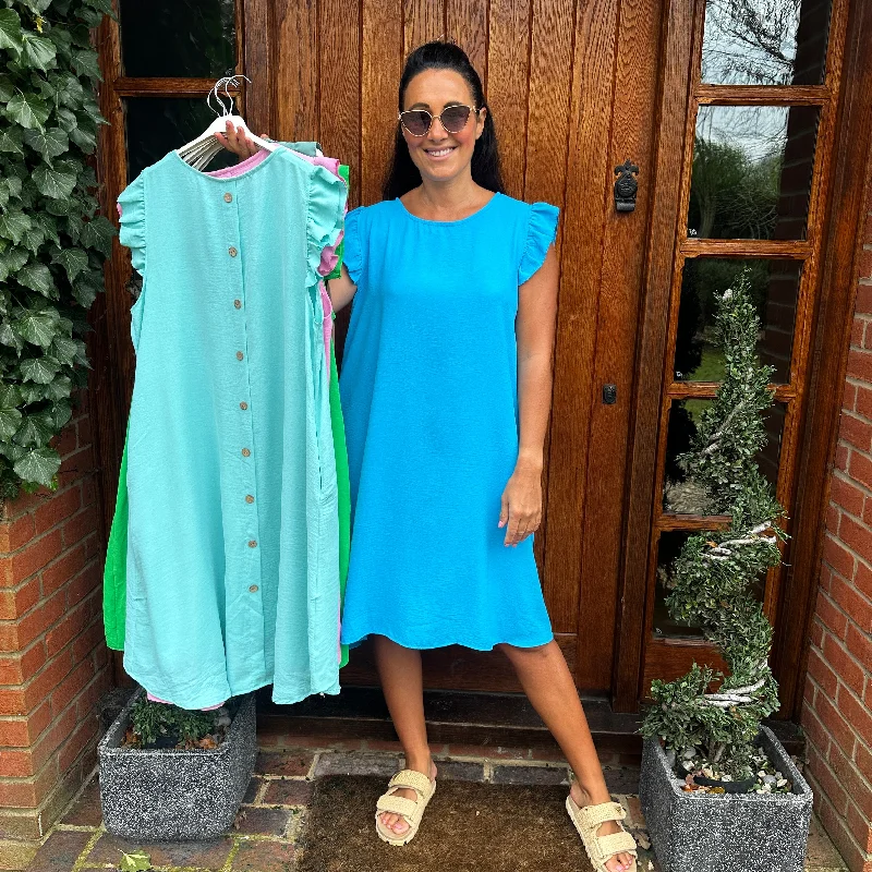 Bertie Button Dress