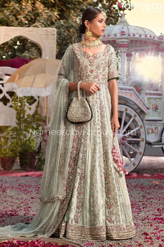Traditional Pakistani Pishwas Dresses Online #BS136