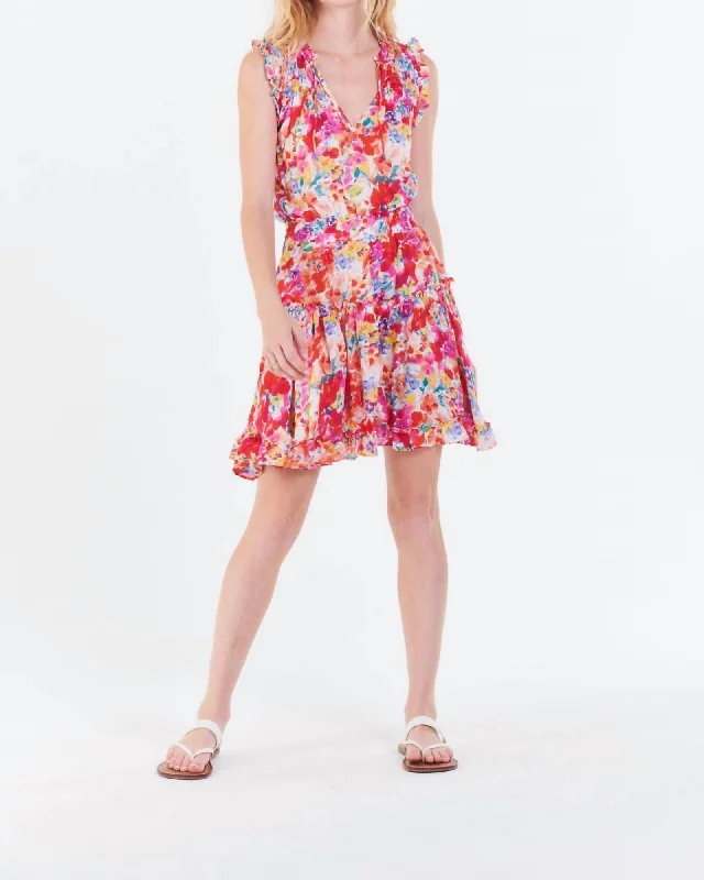 Melodie Dress in Multi Print | Multi Print