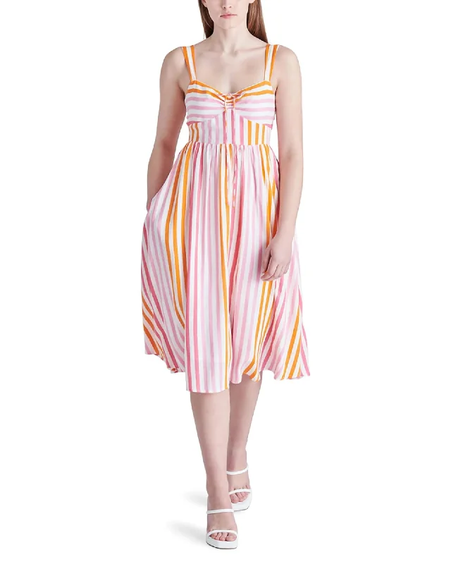 Deyvani Dress In Stripe | Stripe