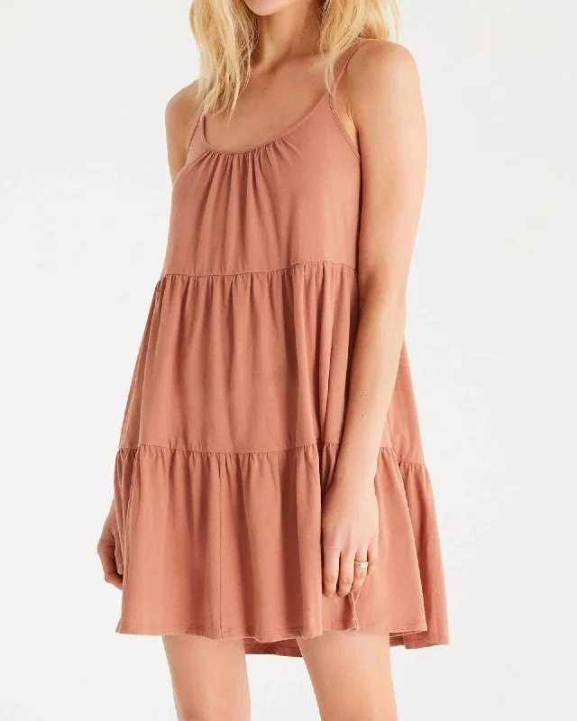 The Marlette Dress in Terracotta | Terracotta