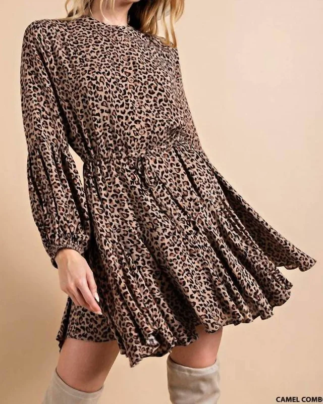 Where The Wild Things Are Dress in Camel Combo | Camel Combo