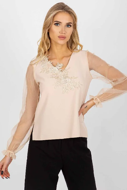 Blouse Lakerta Floral Chiffon Blouse