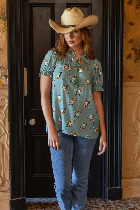Wrangler Wmns Astrid Blouse Silky Draped Blouse