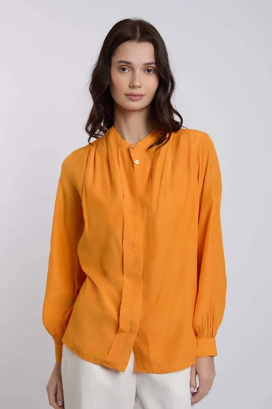 Blouse Off-Shoulder Wrap Blouse