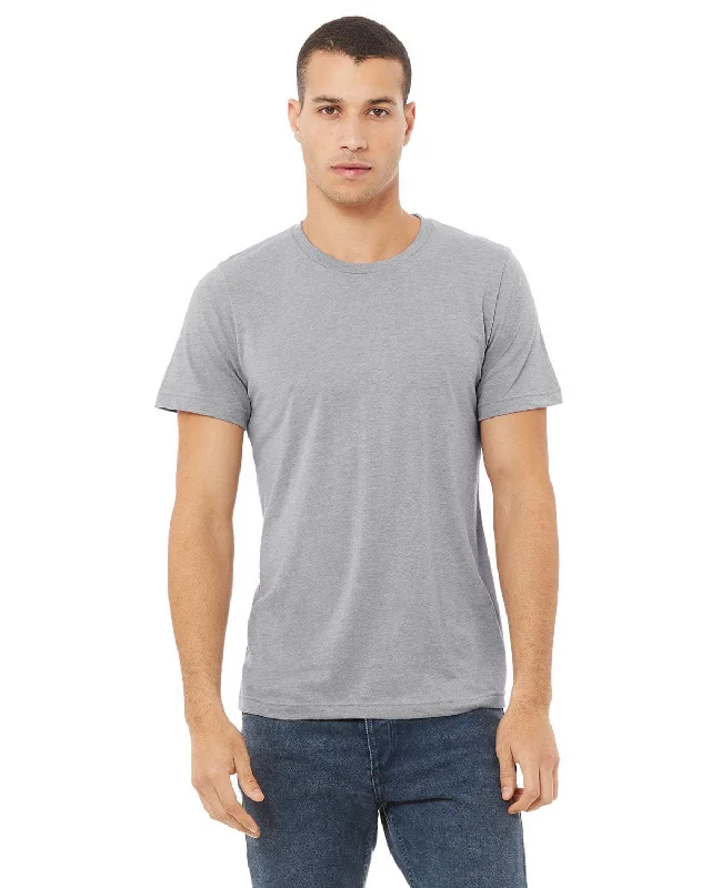 Bella+Canvas Triblend T-Shirt | Ath Grey Triblnd Mesh Blend Leather Blend Suede Blend