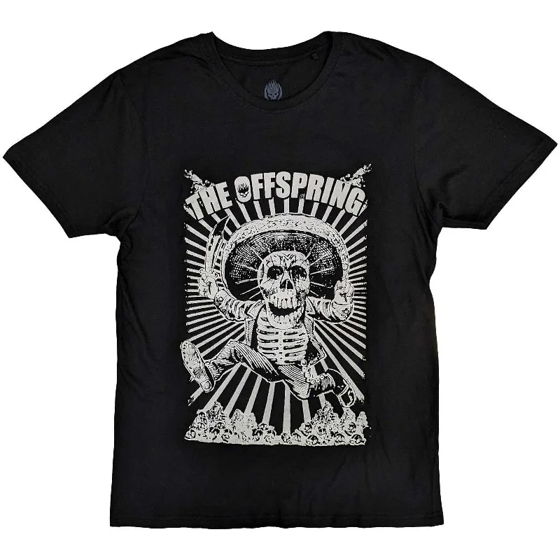 The Offspring | Official Band T-Shirt | Jumping Skeleton Casual Formal Business