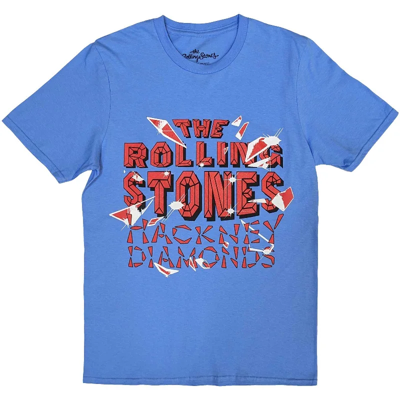 The Rolling Stones | Official Band T-Shirt | Hackney Diamonds Shatter Real Fur Shearling Chenille