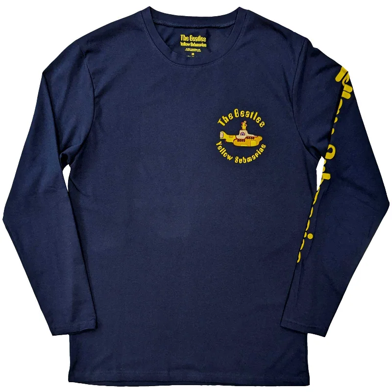 The Beatles | Official Band Long Sleeve T-Shirt | Yellow Submarine Band (Back & Sleeve Print) Machine Wash Dry Clean Hand Wash The Beatles | Official Band Long Sleeve T-Shirt | Yellow Submarine Band (Back & Sleeve Print) Machine Wash Dry Clean Hand Wash