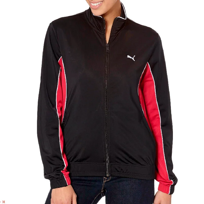 Puma Agile Jacket  - Black - Womens Oversized T-Shirt Spandex breathable