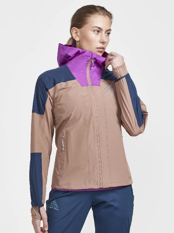 Women's PRO Trail Running Jacket Elegant Classic Vintage