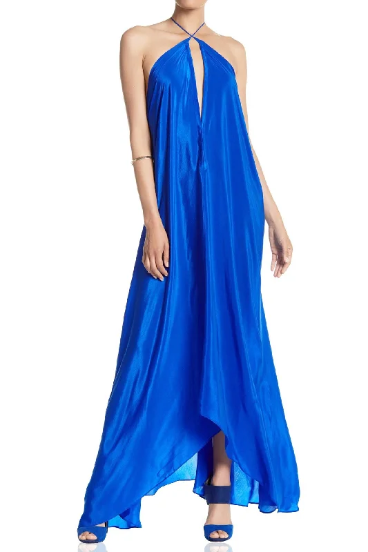 Azure Long Multiway Maxi Dress Cozy Knitted Maxi Dress