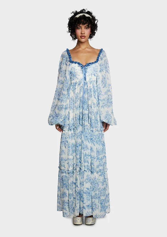 Holding Court Maxi Dress Fashionable Off-Shoulder Maxi Dress