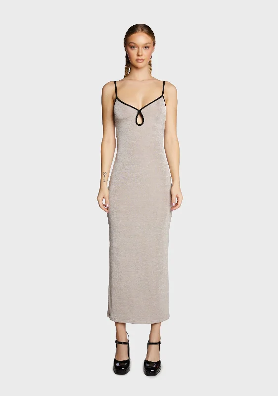 Tahlia Maxi Dress Cozy Ribbed Maxi Dress