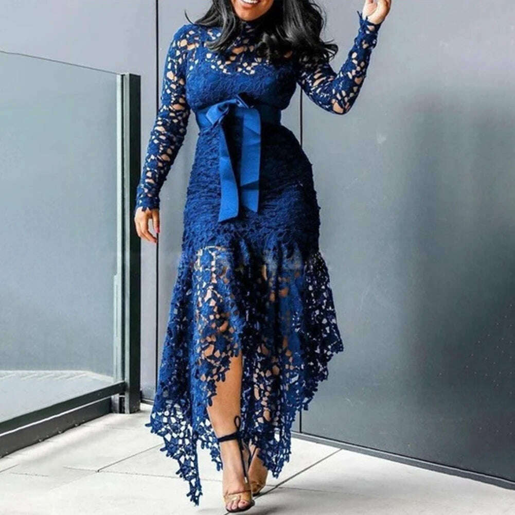 Widely Applicable Fashion High Quality Affordable Dress Lace Women Dress Bodycon Evening Party Ladies Maxi Dresses Stylish Off-Shoulder Maxi Dress Widely Applicable Fashion High Quality Affordable Dress Lace Women Dress Bodycon Evening Party Ladies Maxi Dresses Stylish Off-Shoulder Maxi Dress