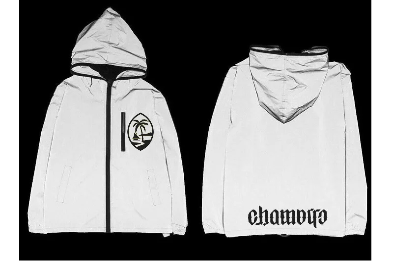 Chamorro Palm Reflective Jacket Fleece Jacket Down Jacket Feather Jacket