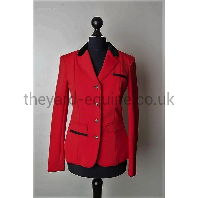 DESERATA COMPETITION JACKET - BUTTON STYLE RED & BLACK Herringbone Jacket Checkered Jacket Solid Jacket DESERATA COMPETITION JACKET - BUTTON STYLE RED & BLACK Herringbone Jacket Checkered Jacket Solid Jacket