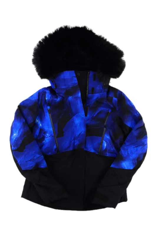 Obermeyer Women's Evelyn with Faux Fur Jacket Fleece Jacket Down Jacket Parka
