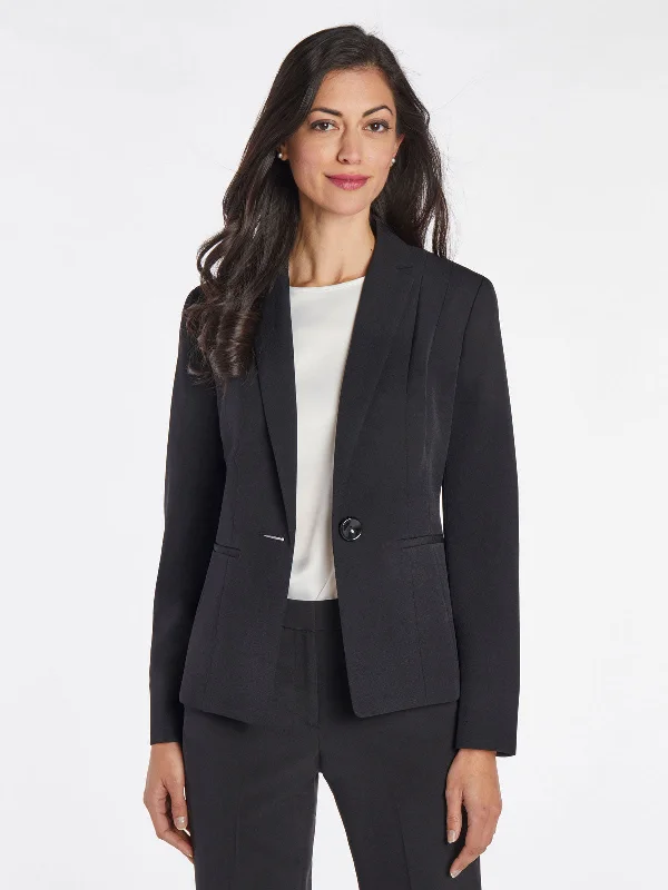 Petite Holly Jacket, Iconic Stretch Crepe Jacket Blazer Coat