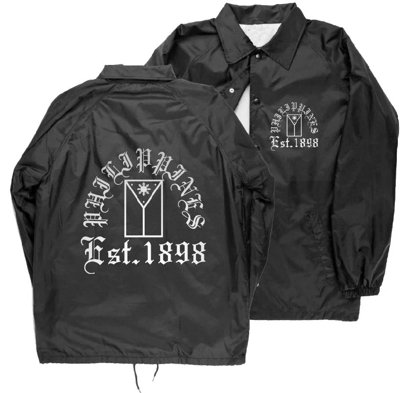 Philippines 1898 Established Windbreaker Jacket Limited Edition Mesh Jacket Canvas Jacket Denim Jacket