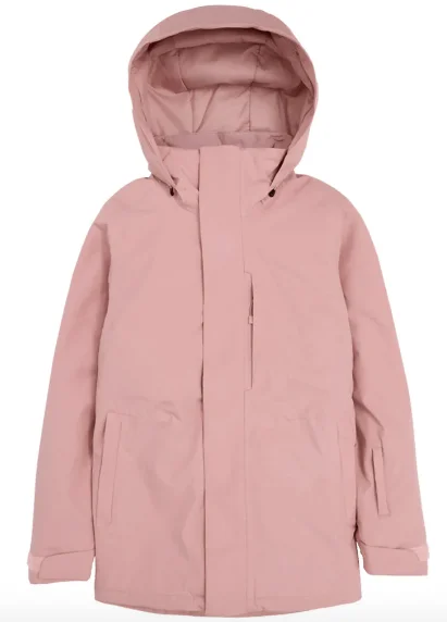 Women's Burton Jet Ridge 2L Jacket - Powder Blush Nylon Fabric Polyester Fabric Spandex Fabric Women's Burton Jet Ridge 2L Jacket - Powder Blush Nylon Fabric Polyester Fabric Spandex Fabric