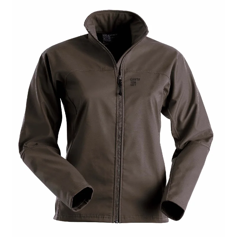 Womens Jetstream Jacket - Coffee Bomber Jacket Anorak Windbreaker