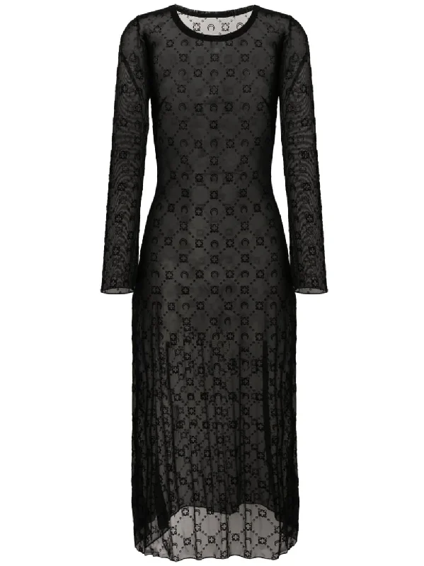 Marine Serre Women's Dresses Black
