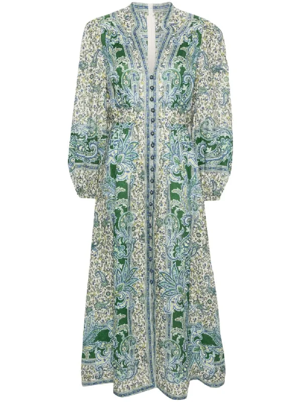 Zimmermann Women's Dresses Green