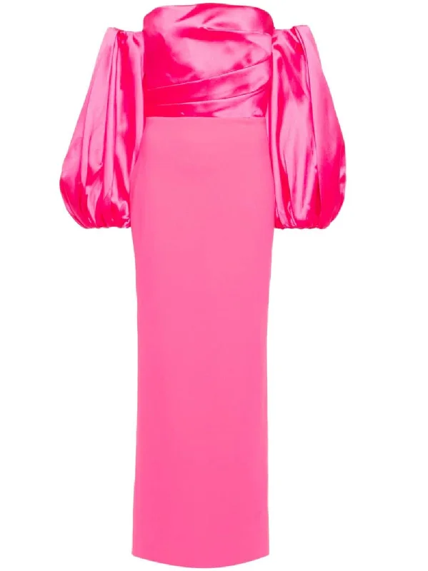 Solace London Women's Dresses Fuchsia