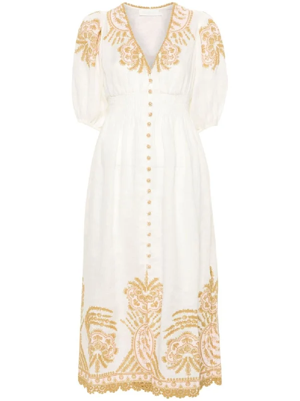 Zimmermann Women's Dresses Beige