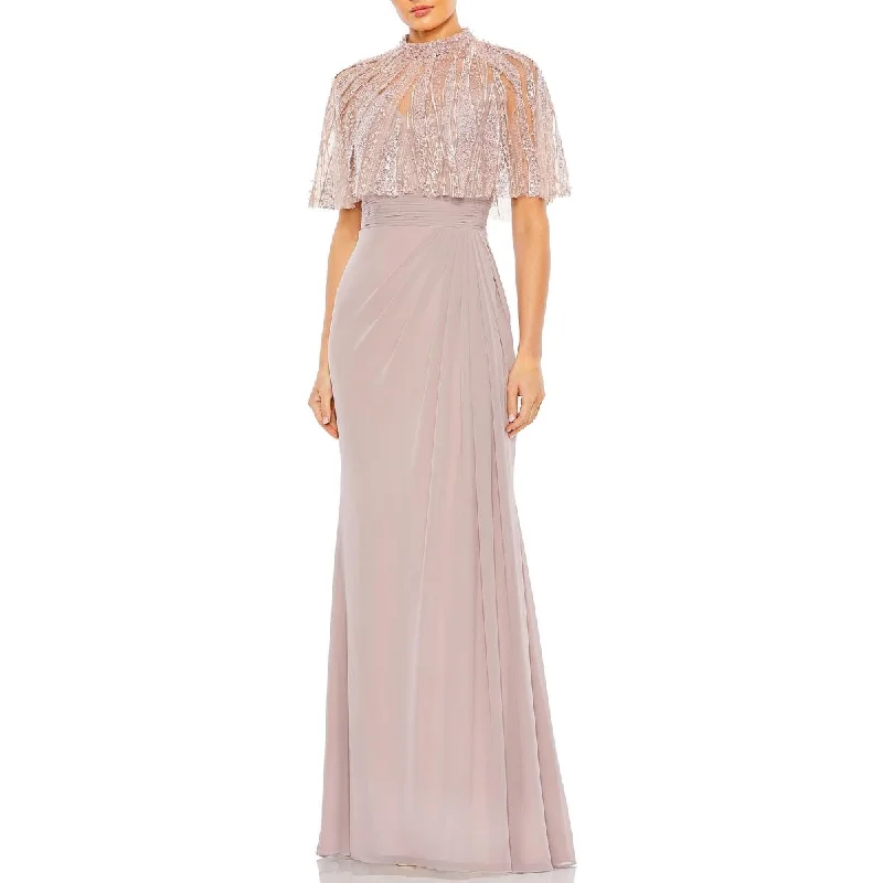 Womens Chiffon Evening Dress
