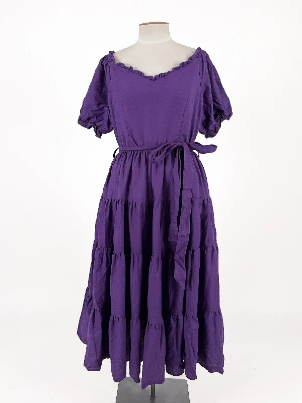 City Chic | Purple Casual Dress | Size 14