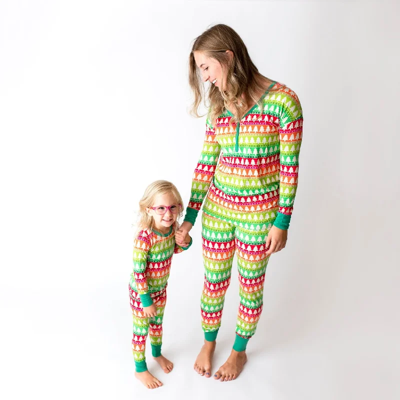 Treemendously Bright Mama Pants Classic Cropped Pants