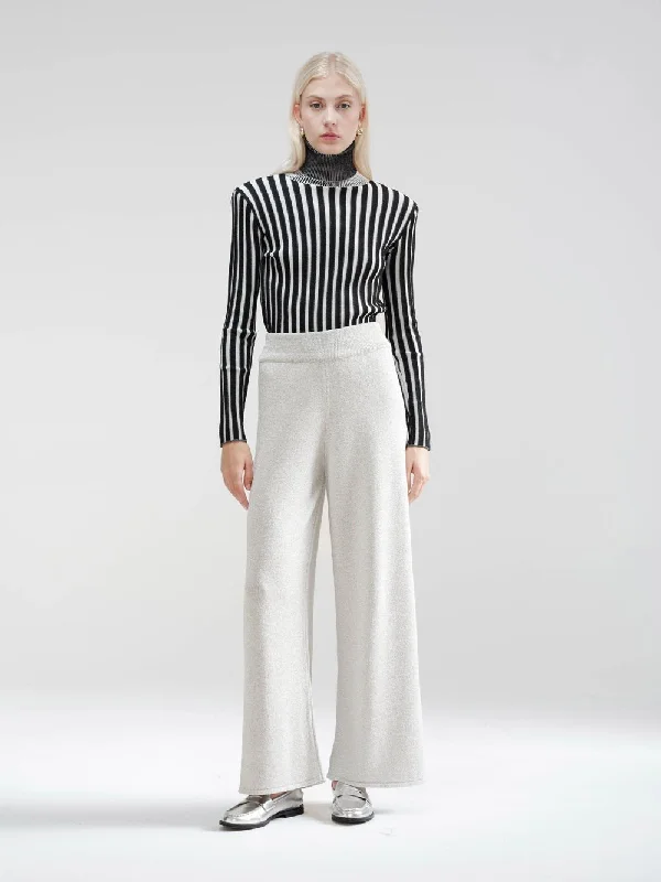 Glitterish Pants Elegant Silk Pants