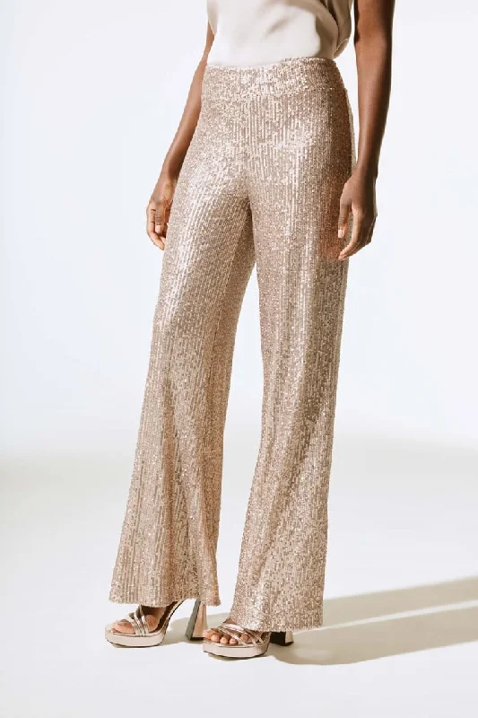 Joseph Ribkoff Signature Wide Leg Pants Casual Track Pants
