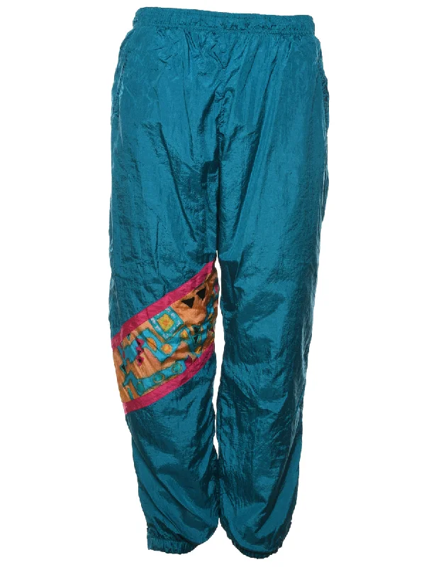 Multi-colour 1990s Track Pants - W30 L28 Relaxed Lounge Trousers