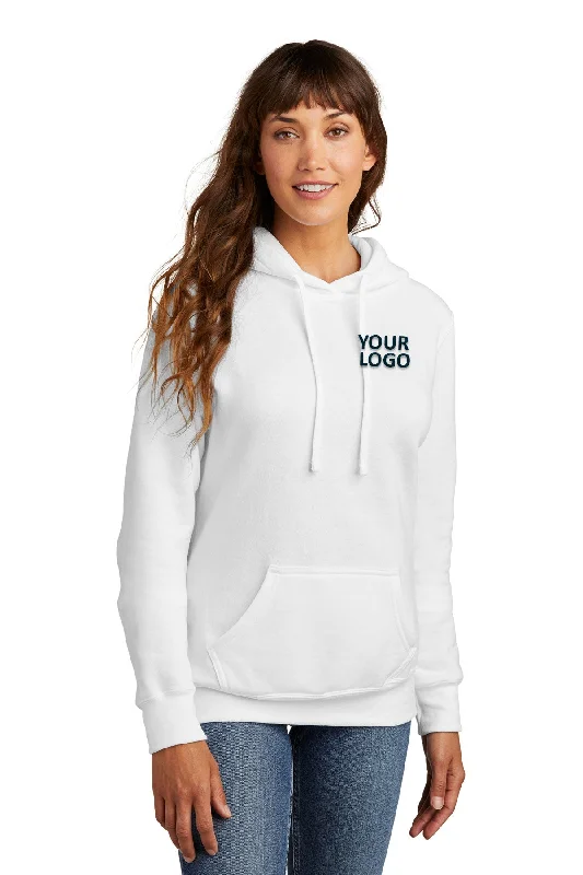 Port & Company Ladies Core Fleece Branded Hoodies, White Cotton Hoodie Fleece Lining Warmth Port & Company Ladies Core Fleece Branded Hoodies, White Cotton Hoodie Fleece Lining Warmth