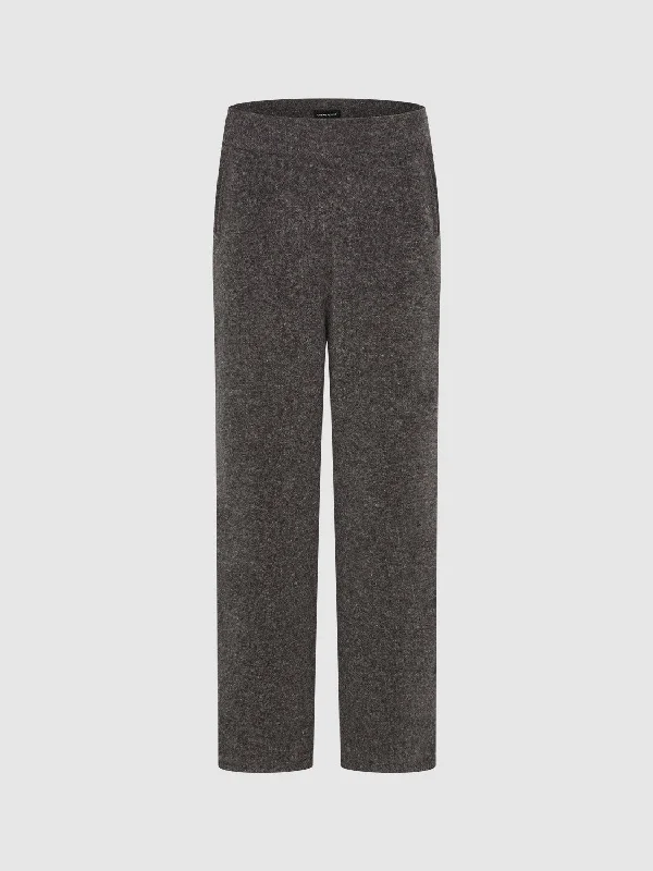 Regular Knitted Pants Comfortable Jogging Pants