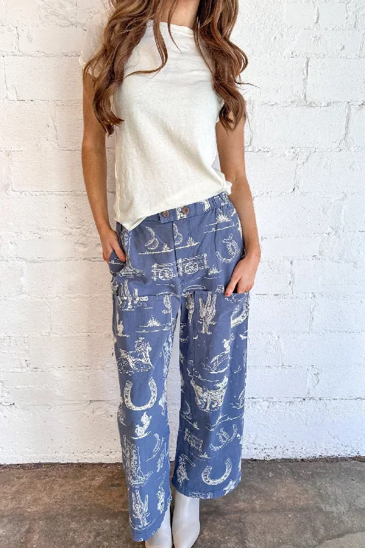 Seaside Pull On Pant Casual Drawstring Pants