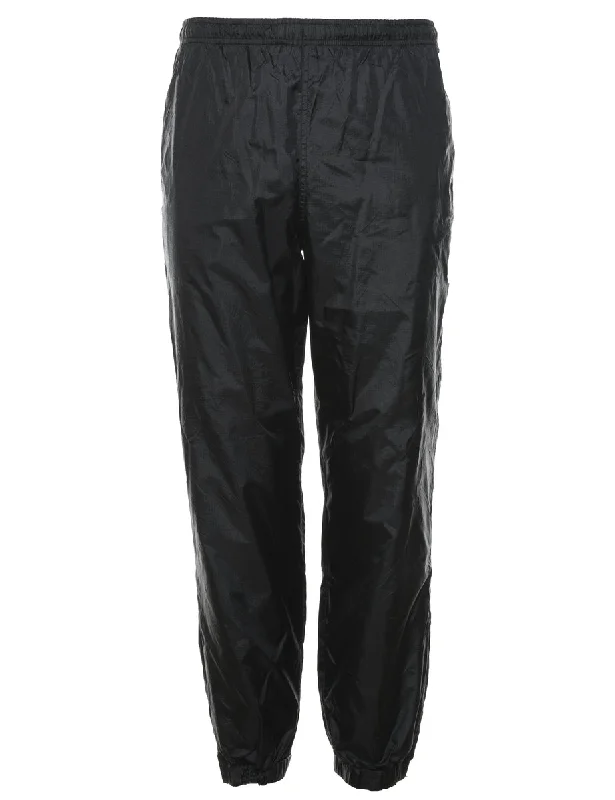 Speedo Black Track Pants - W26 L29 Soft Sweatpants Style