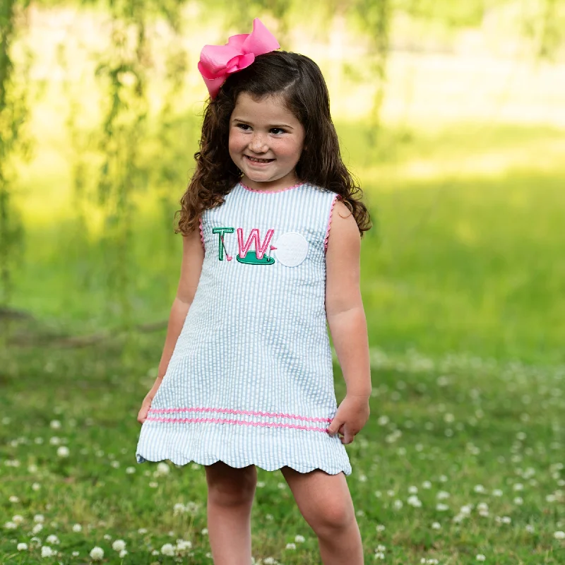 Teeing Up To Two Birthday Golf Dress