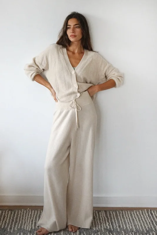 The Rocio Cashmere Pants // Moon Soft Wool Pants