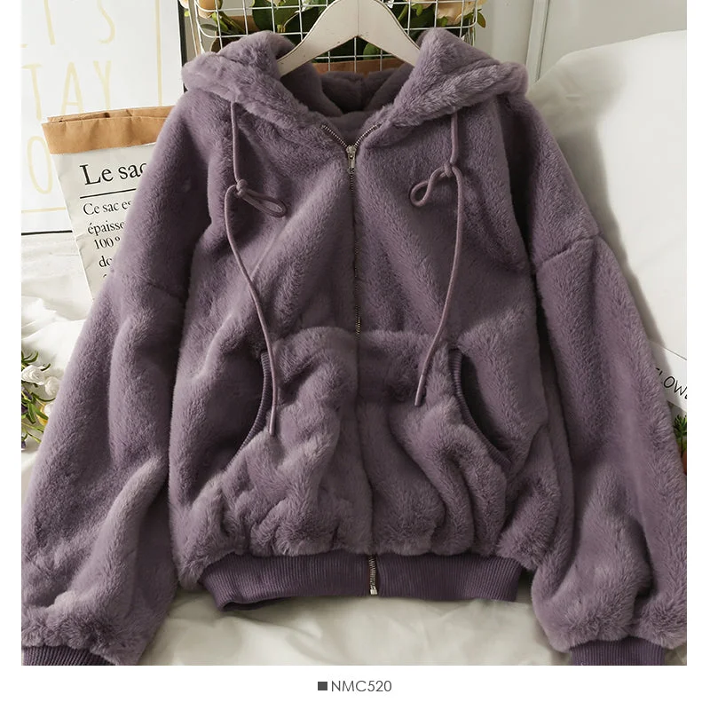 Versatile thickened Hoodie Korean drawstring lace up loose top 2117 Hoodie with Rhinestones Sparkly Elegant Versatile thickened Hoodie Korean drawstring lace up loose top 2117 Hoodie with Rhinestones Sparkly Elegant