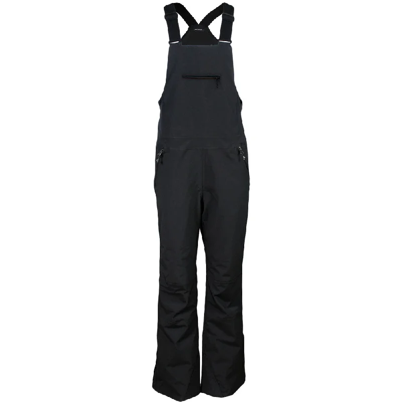 Emerald Bib Ski Pants - Womens Slim-Fit Khaki Pants