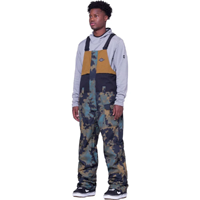 Frontier Shell Snowboard Bib Pants High-Waist Jogger Pants