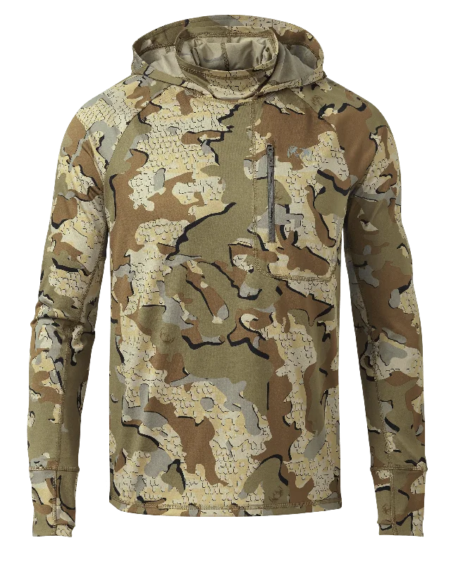 Gila PRO LS Hoodie | Valo Hoodie with Metallic Shiny Futuristic