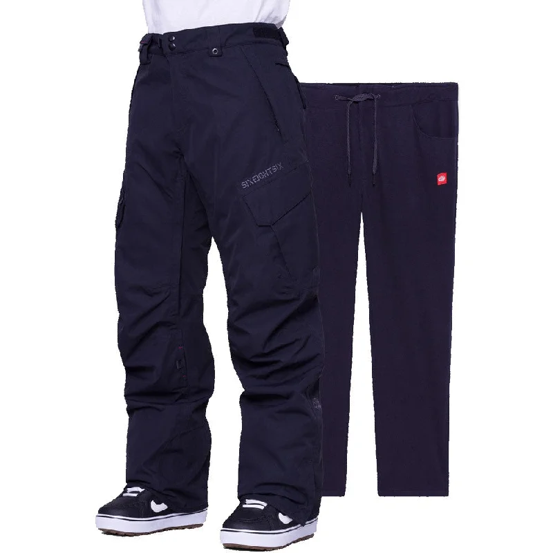 Smarty 3-In-1 Cargo Snowboard Pants Classic Flared Pants